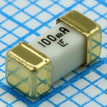 0448.100MR - Предохранитель сверхбыстродействующий 0.1A 125В SMD 2410 керамический лента на катушке