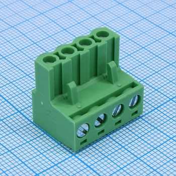 2EDGK-5.08-04P-14-1000 - Разъемный клеммный блок, 4 контакта. Серия 2EDGK-5.08