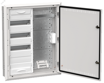 TITAN 5 Корпус комбинированный ЩРв-48 (2х48) белый IEK TI5-51-V-2X048-30