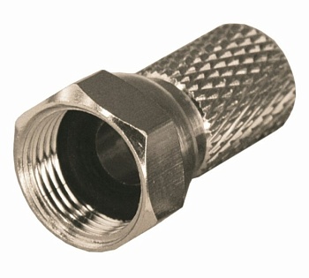 F-разъем для SAT, (с резиновым уплотнителем) 05-4005