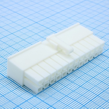 39012245 - Разъем провод-плата розетка серия Mini-Fit Jr 24 контакта шаг 4,2мм