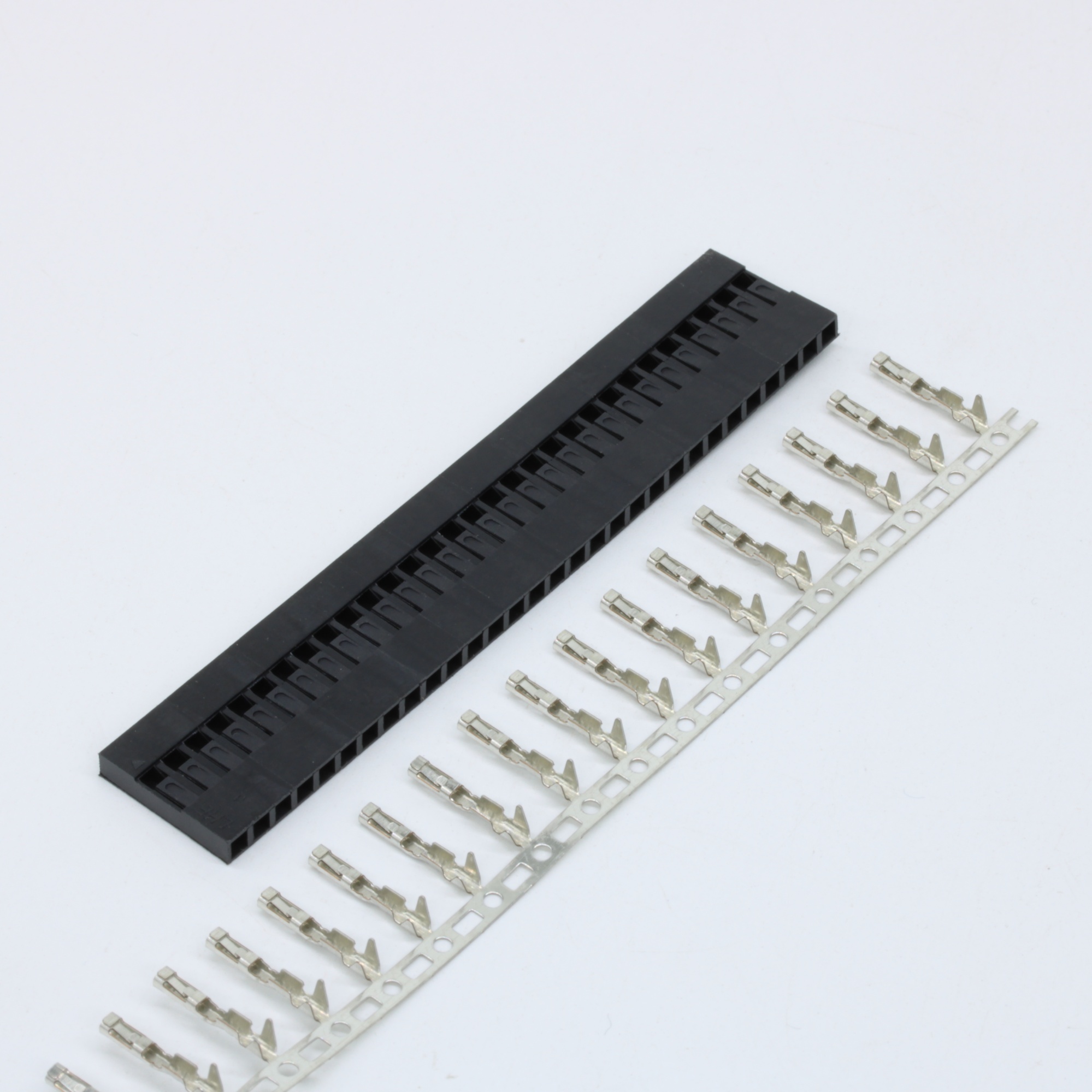 DS1071-1X30FCB - розетка на кабель 2,54мм 1ряд