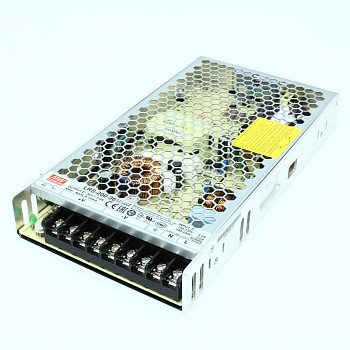 LRS-200-36 - AC-DC, 212Вт, вход 115/230В AC (переключатель), 47…63Гц, выход 36В/5.9A, рег. вых ±10%, изоляция 3750В AC, в кожухе 215х115х30мм, -25…+70°С