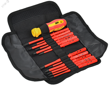 Отвертка диэлектрическая с жалами SLIM 13шт ARMA2L 5 A2L5-NS30-T2-13