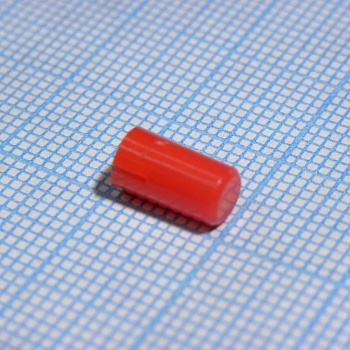 Колпачок A15 красный - Толкатель кнопочный