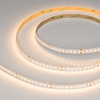 Лента UL-A126-10mm 24V Warm2700 (8 W/m, IP20, 5m) 044498 - Светодиодная лента UL-A126, открытая IP20. Светодиоды 2835, 126 шт/м (630 шт на 5 м), белая плата, ширина 10 мм, скотч 3M. Цвет ТЕПЛЫЙ 2700 K, цветопередача CRI>90, угол 120°. Питание 24 В, мощнос