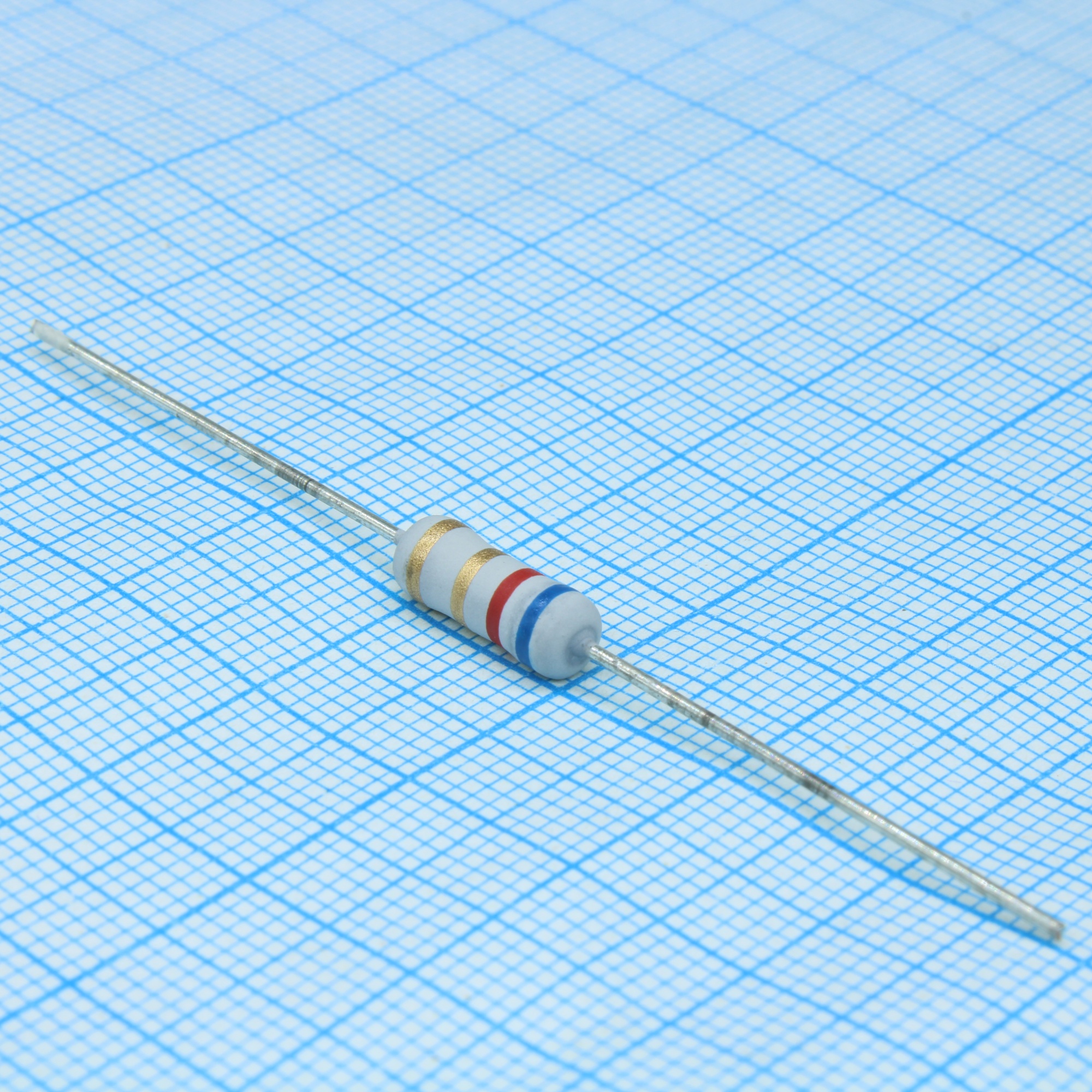 MF100J6R2T - Резистор металлопленочный 1Вт 6.2Ом ±5%