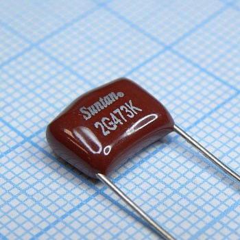 TS07002G473KSB0D0R - Конденсатор полипропиленовый 400В 0.047мкФ  ±10% 13x6.5x10.5мм +85°C