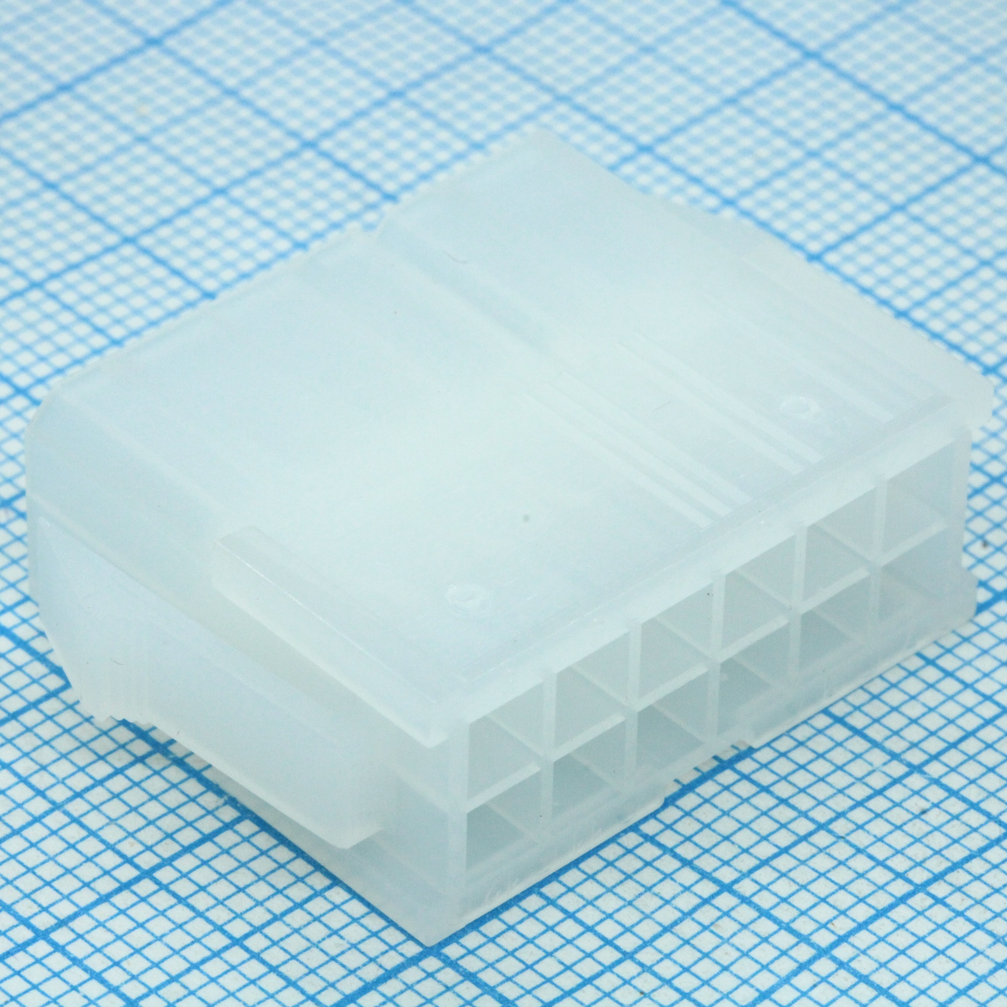 39012121 - Корпус разъема Вилка 12 конт.(2х6) шаг 4.2мм монтаж на панель серия Natural Mini-Fit Jrї пакет