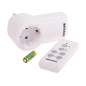 Радиоуправляемая розетка c ПДУ RX-001 - один пульт, одна розетка