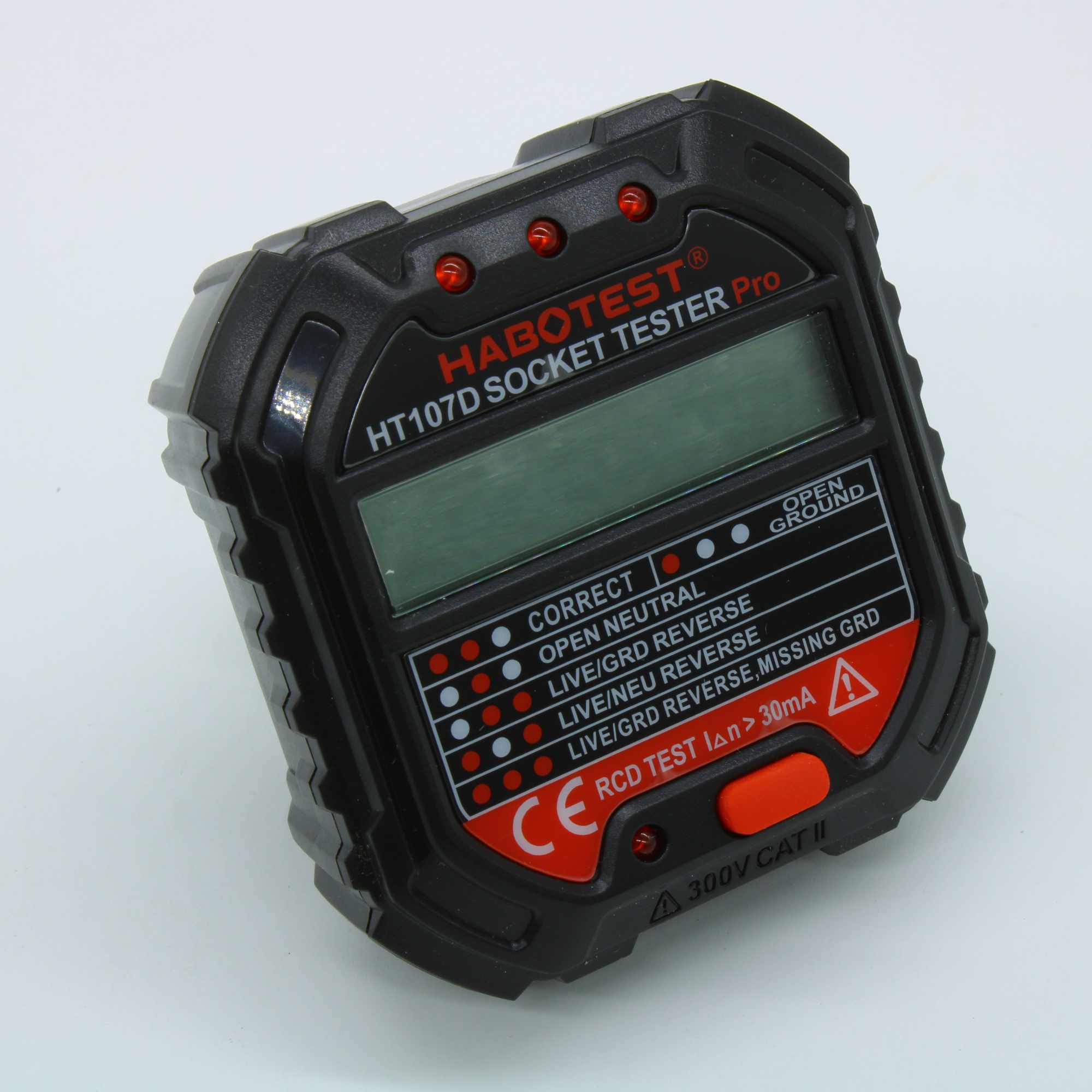 HT107D - Тестер розеток и УЗО