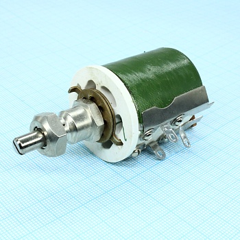 ППБ-25Е  10К ±5% - Резистор переменный проволочный 10кОм ±5% 25Вт