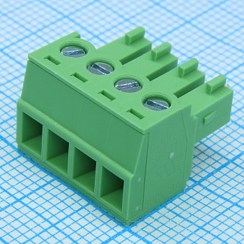 EC381V-04P - Клеммная розетка винтовая на кабель