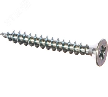 Саморез универсальный 40х5.0мм оцинк. (уп.200шт) 102199
