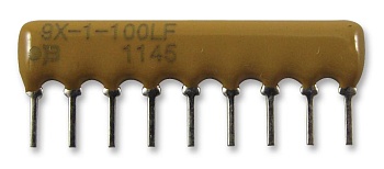 4609X-101-105LF - RES ARRAY 8 RES 1M OHM 9SIP