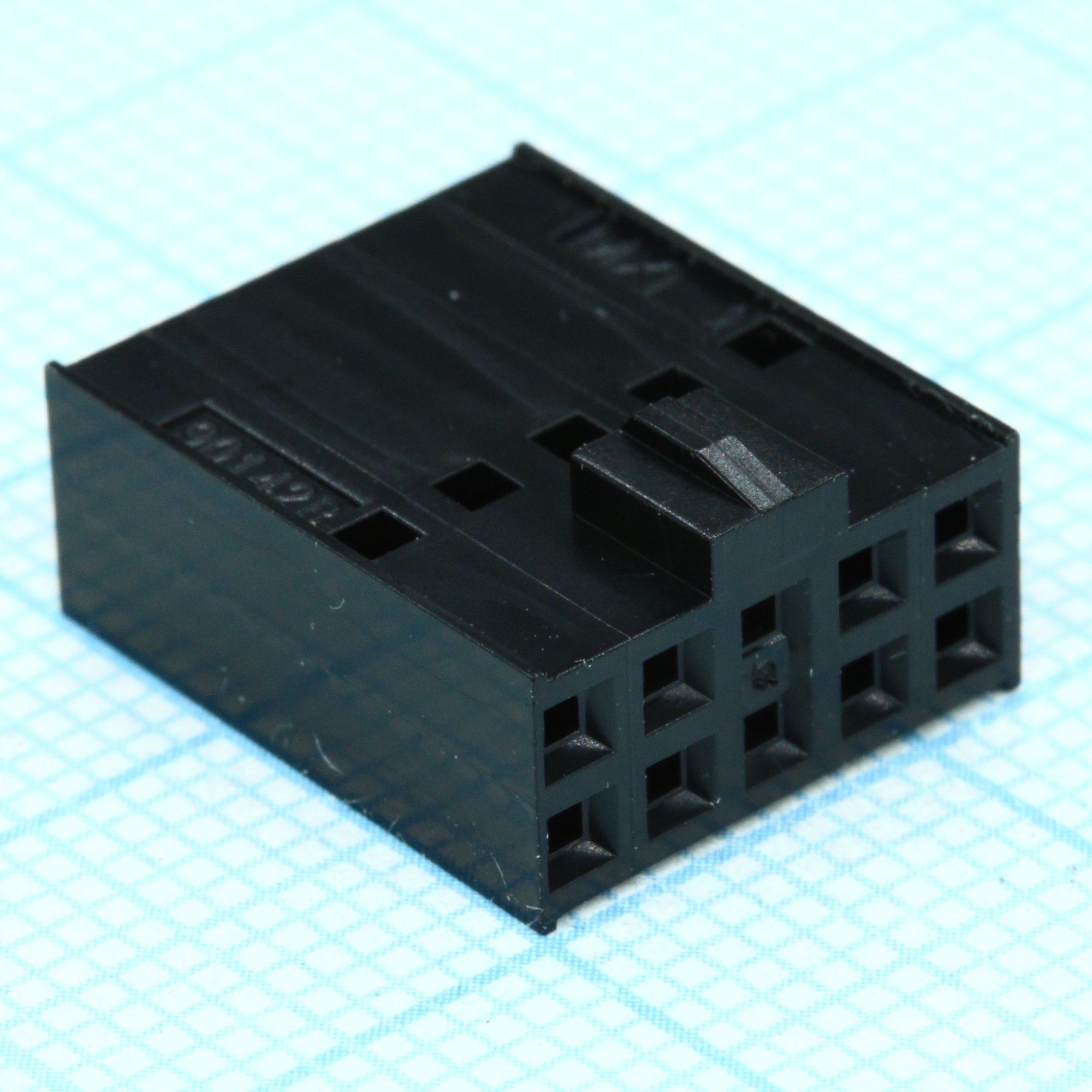 901420010 - Корпус разъема двухрядный 10 контактов 2.54мм гнездо монтаж на кабель серия C-Grid IIIї пакет