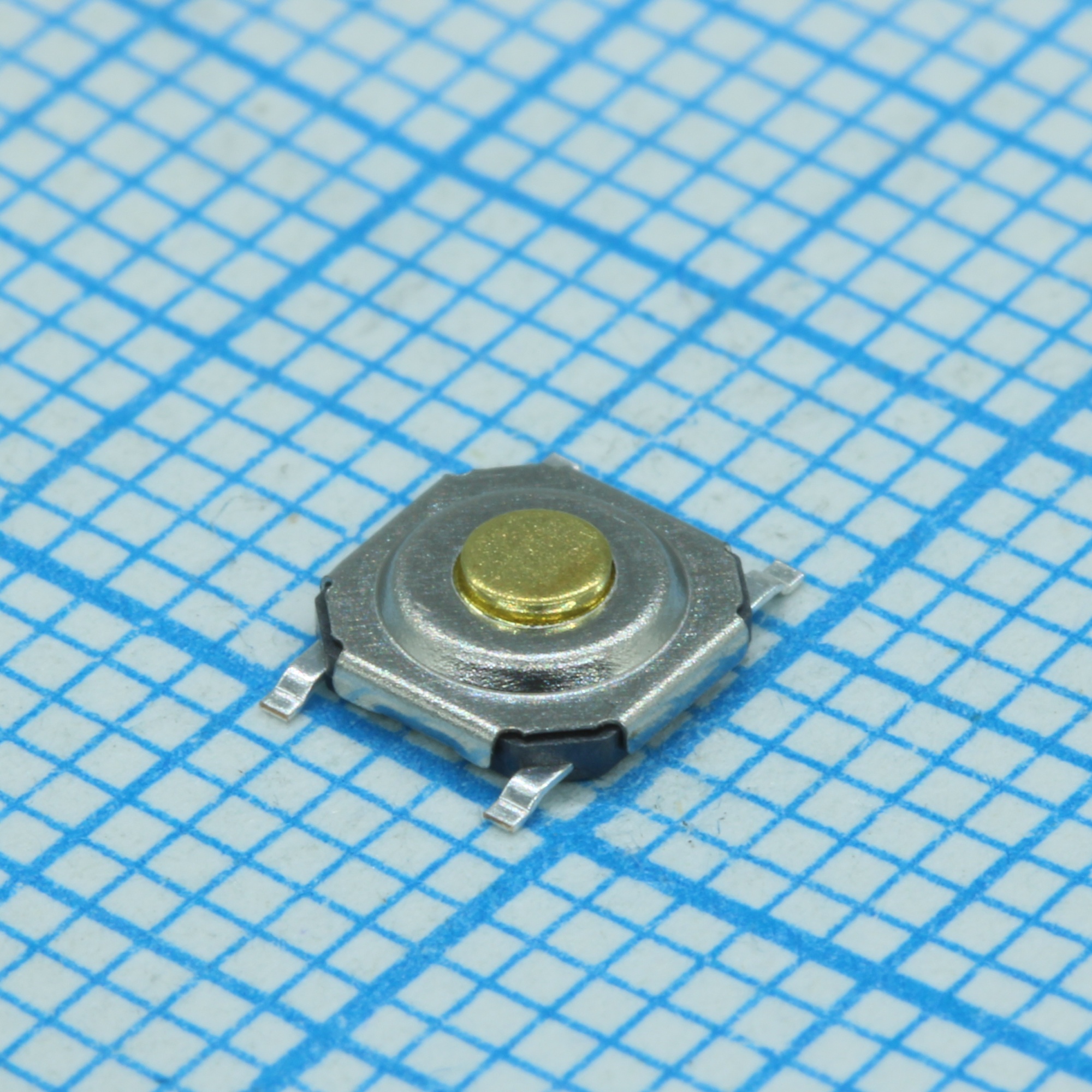 IT-1187-160GM-G - Кнопка тактильная 5,2х5,2х1,5мм 4 pin smd