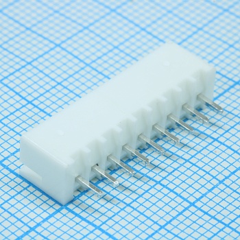 DS1069-9MVW6X - Серия XH. Корпус разъема - вилка на плату 9 контактов, шаг 2.5мм