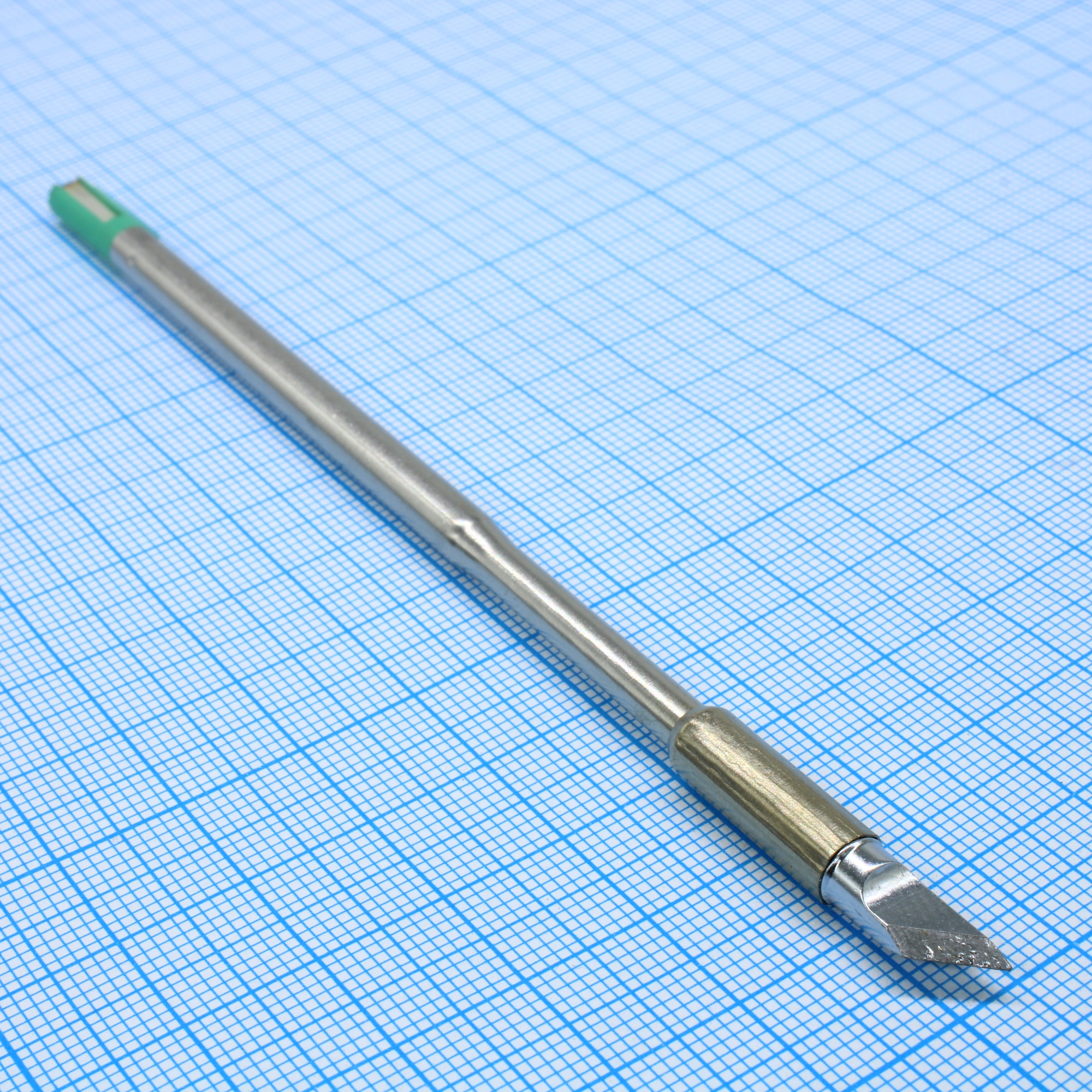 T9130-K - Жало для паяльника Y9130 для ST-1509 скошенный под 45° резец 3.3мм толщиной 2мм