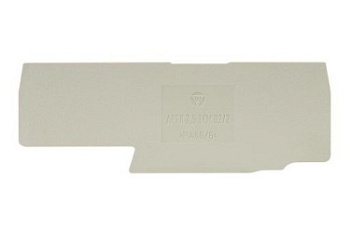 Крышка бок. APFN 2,5 TKM D2/2 - Крышка боковая, для клемм WKFN 2,5 TKM D2/2..., цвет: серый