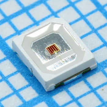 HL-A-2835D15FC-S1-08-PCT-ZW-P6 - Светодиод smd 2.8x3.5x0.7мм/красный/ 660нм/2.2v/ 2200mcd (150мВт, 0.8umol/s) при 150мА/ Ifmax=150мА/ 120°/ Фито
