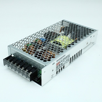 MSP-200-12 - AC-DC, med, ККМ, 200.4Вт, вход 85…264В AC, 47…63Гц /120…370В DC, выход 12В/16.7A,  рег. вых 10.2…13.8В, изоляция 4000В AC, в кожухе 199х98х38мм, -40…+70°С, доп. выход 5В/0.3А