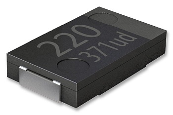 EEFSX0D561E4 - Полимерный алюминиевый конденсатор 560мкФ 2В ±20% (7.3х4.3х1.9мм) для поверхностного монтажа 0.0045Ом 8500мА 2000час 105°C лента на катушке