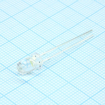 FYL-5013UWC - Светодиод 5мм/белый/6000мкд/прозрачный/20°