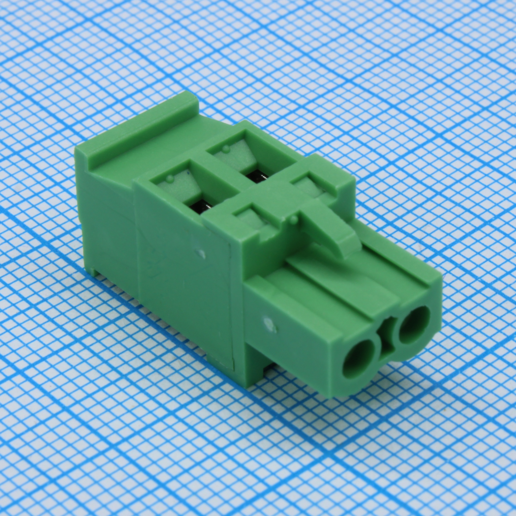 2EDGKA-5.08-02P-14-1000A(H) - Разъемный клеммный блок 2 контакта шаг 5.08мм