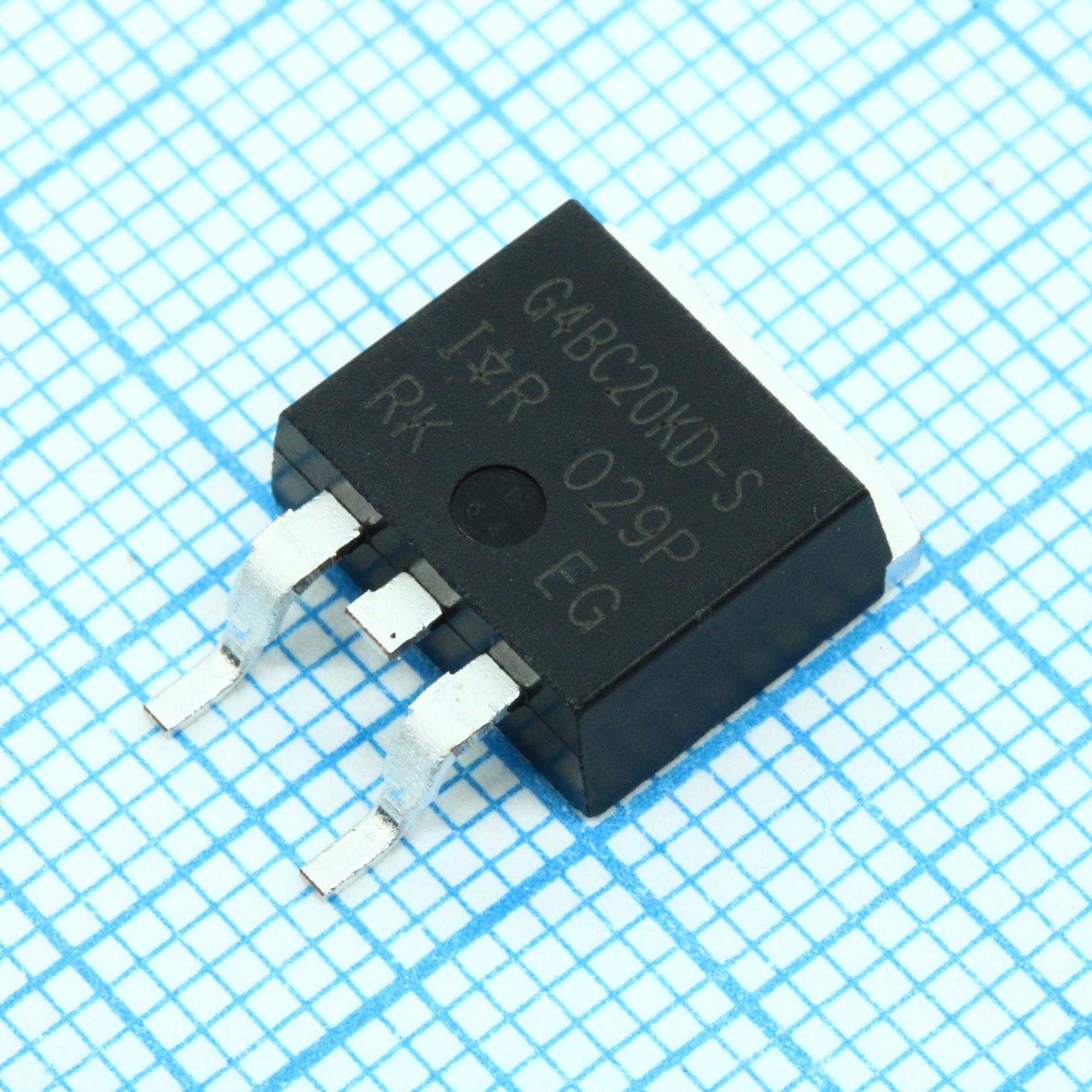 IRG4BC20KDSTRLP - Транзистор биполярный IGBT 600В 16A 60Вт D2PAK