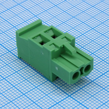 2EDGKA-5.08-02P-14-1000A(H) - Разъемный клеммный блок 2 контакта шаг 5.08мм