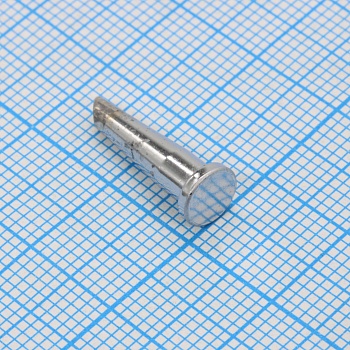 MW12-DB-02-45 - Жало паяльное износостойкое для паяльников ПРТ-90, односторонний срез под углом 45°, 2.5мм