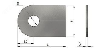 Флажок Ф25 У2.5 zeta11124