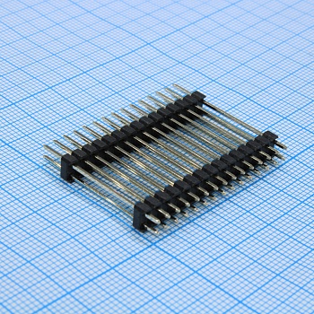 L-KLS1-218-2-30-S-3.0X6.0X30.7 - Разъем межплатный штыревой 2х30 контактов шаг 2.54мм