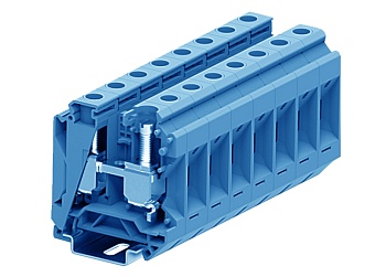 Проходная клемма 335992 - Проходная клемма, SUK 1-1, тип фиксации провода: винтовой, номинальное сечение: 35 мм кв., 125A, 1000V, ширина: 16 мм, цвет: синий, тип монтажа: DIN 35