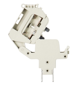 Держатель THSI 5x20 - Держатель предохранителя, 5x20, для клемм WK 4 TKG / WKFN 4 TKG, без индикации, цвет: серый