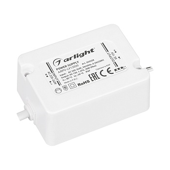 Блок питания ARPV-LV12020 (12V, 1.67A, 20W) 033328 - Источник напряжения с гальванической развязкой для светодиодных изделий. Входное напряжение 200-240 VAC. Выходные параметры: 12 В, 1.67 А, 20 Вт. Встроенный PFC >0.5. Герметичный пластиковый корпус IP 6
