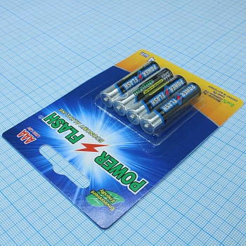 LR03 ECONOMY B4 - Элемент питания алкалиновый AAA 1.5v BL4