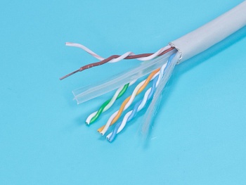 UTP4-23R6 - Кабель Витая пара 8 проводов, кат. 6, (PCnet),  бухта 305м, серый