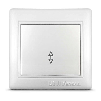 Переключатель проходной 1-кл. СП Севиль 10А IP20 бел. С0025