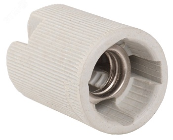 Пкр14-04-К43 Патрон подвесной керамический, Е14 (400 шт), стикер на изделии, EPC20-04-01-K01