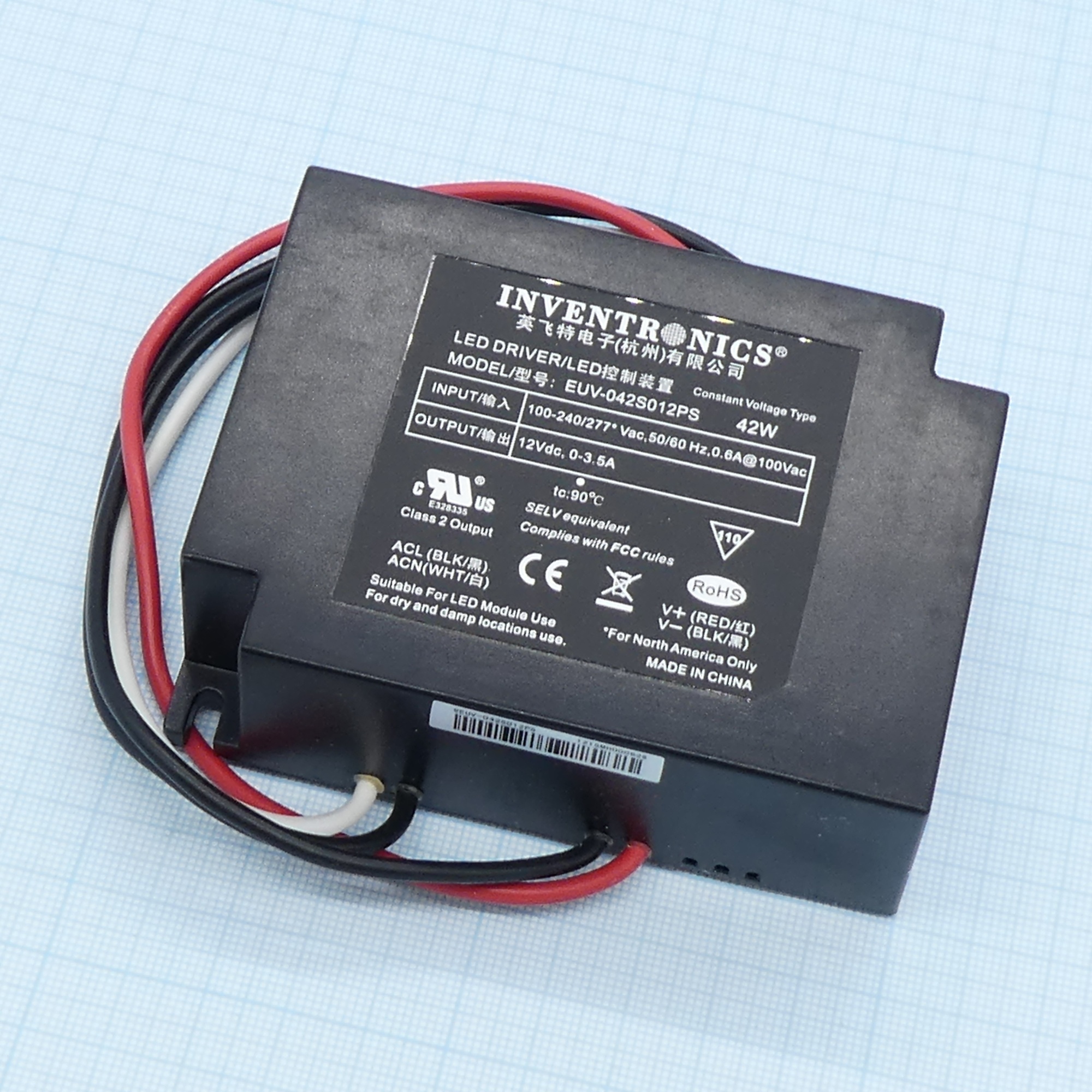 EUV-042S012PS - AC/DC драйвер электропитания светодиодов