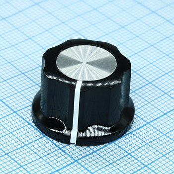 41009-2B - Ручка пластик, D25.4мм