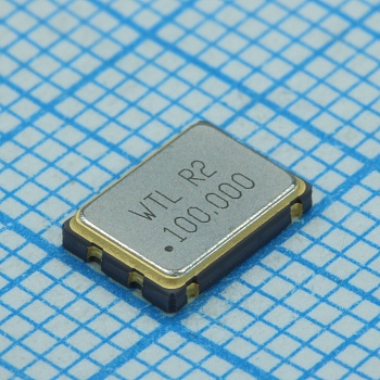 WTL7K85425FO - Кварцевый генератор 100 МГц для поверхностного монтажа