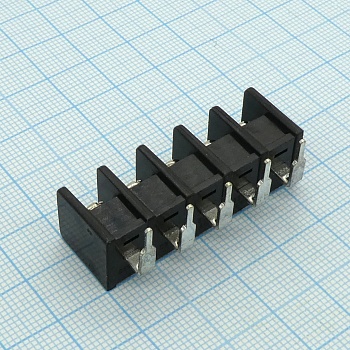 DG35R-B-05P-13-00A(H) - Барьерный клеммный блок 5 контактов. Серия DG35R-B