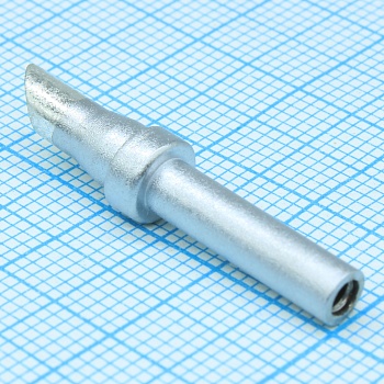 QSS200-T-4C - Жало паяльное, скошенный цилиндр 4.0мм, для станций Quick 203/203H, Quick 204/204H, Quick 376/376D, Quick 712