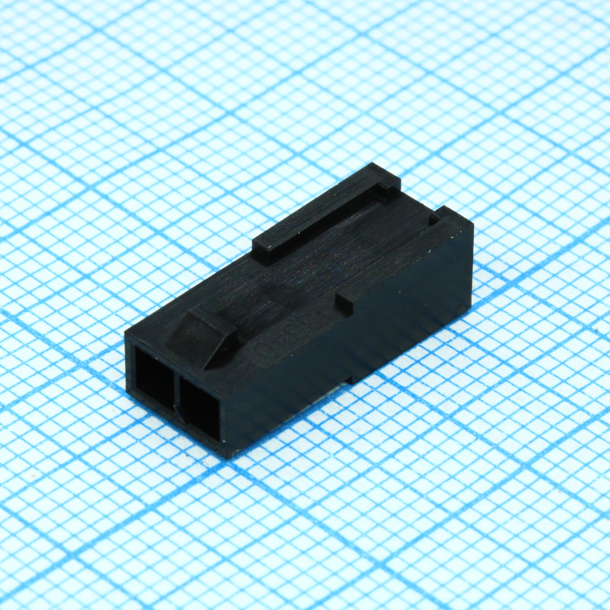 436400201 - Корпус разъема 2 контакта 3мм вилка монтаж на кабель серия Microfit пакет