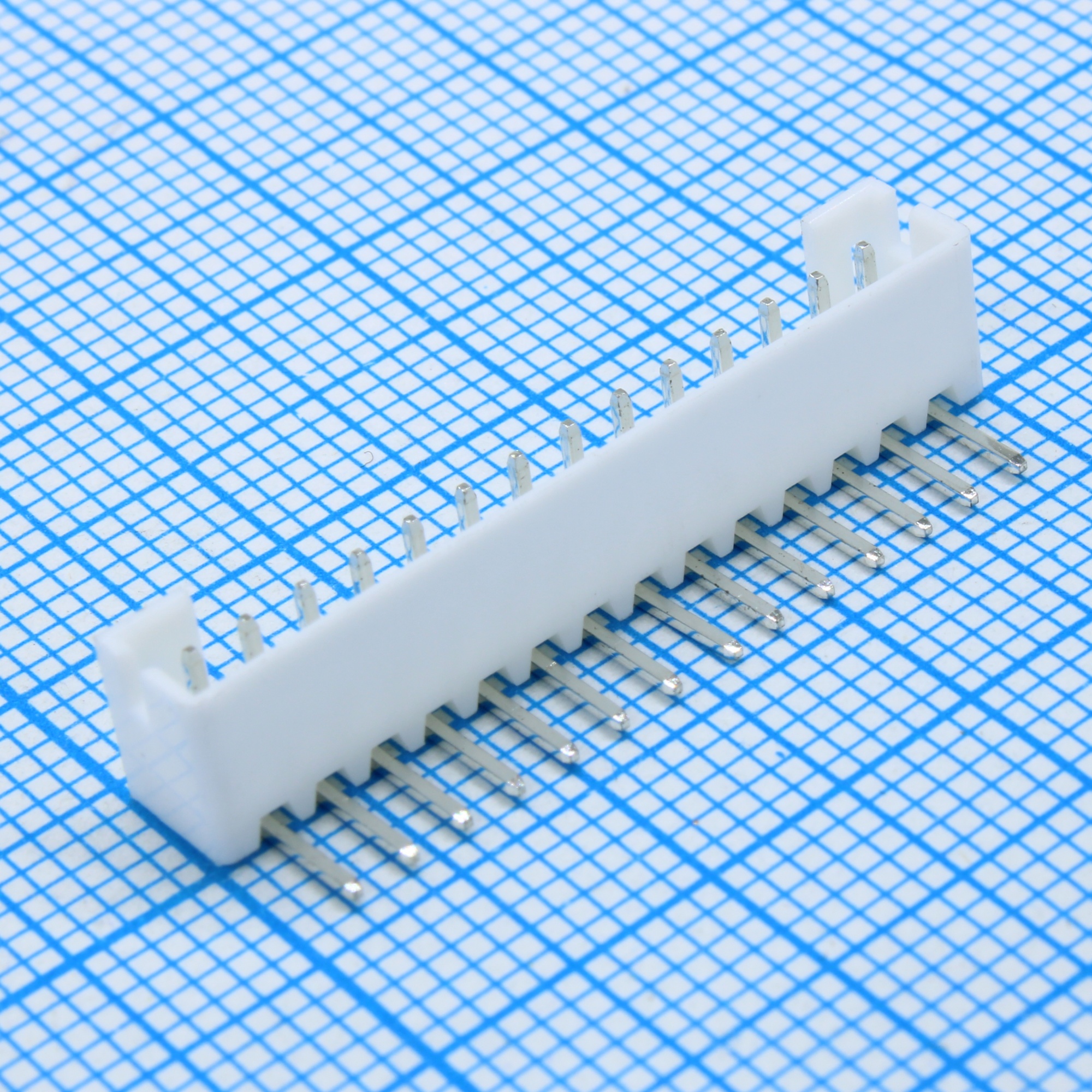 DS1066-14MRW6XB - Вилка на плату угловая 14 контактов шаг 2мм