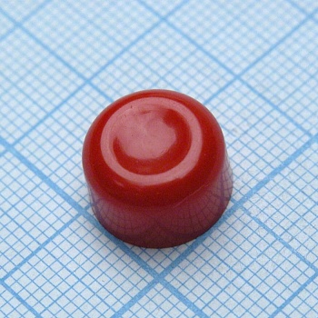 Колпачок A01 красный - Для PSW-3 (D=13, H=8)