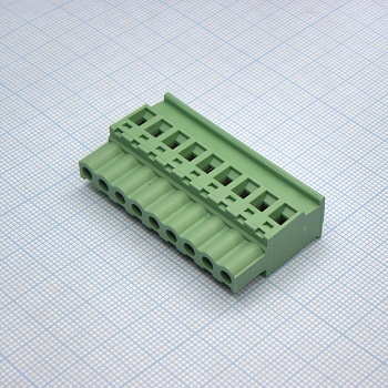 2EDGKB-5.08-09P-14-00A(H) - Разъемный клеммный блок, 9 контактов. Серия 2EDGKB-5.08